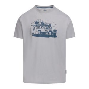 Trespass Mens Wonderer Casual T-Shirt / Stone Grey